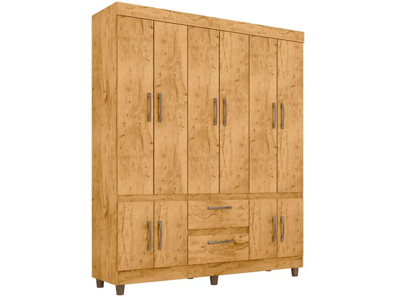 Guarda-roupa Casal 10 Portas 2 Gavetas Araplac Coimbra Guarda-roupa Casal 10 Portas 2 Gavetas Araplac Coimbra