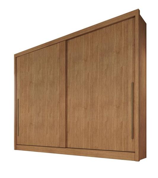 Imagem de Guarda Roupa Casal 100% MDF 2 Portas 4 Gavetas - Orion-Cumaru - Móveis Novo Horizonte