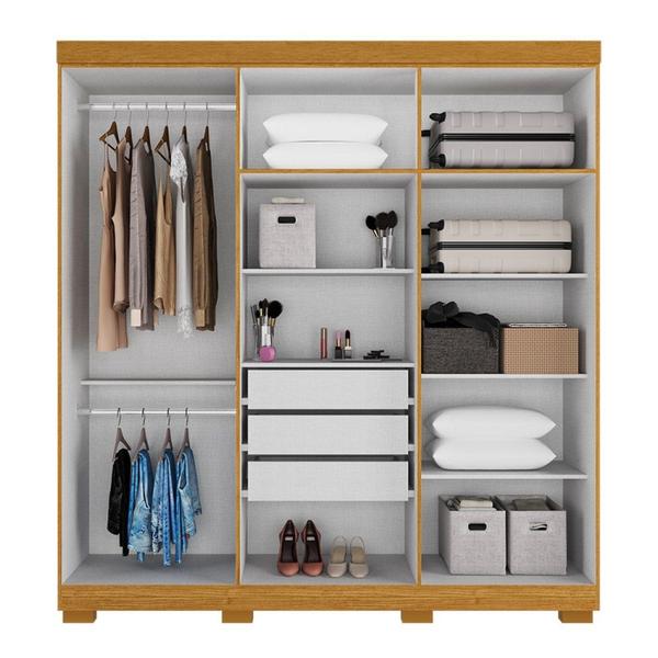 Imagem de Guarda-roupa Casal 199cm 6 Portas Willow Espresso Móveis