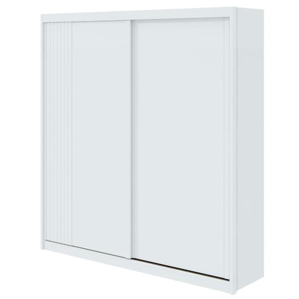 Imagem de Guarda Roupa Casal 2 Portas 4 Gavetas Velaris Branco-Lopas