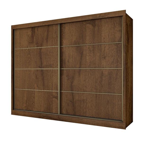 Imagem de Guarda Roupa Casal 2 Portas 6 Gavetas Sevilha Flex Color em MDF Made Marcs