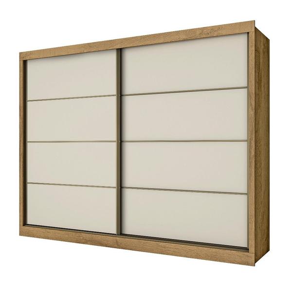 Imagem de Guarda Roupa Casal 2 Portas 6 Gavetas Sevilha Flex Color em MDF Made Marcs