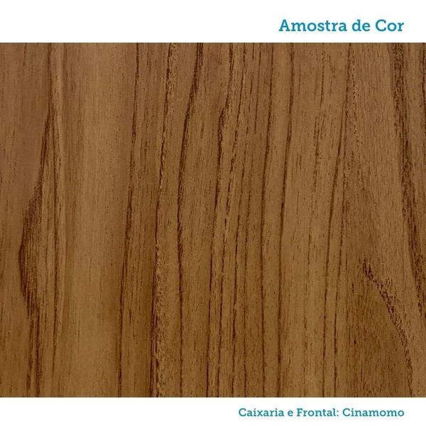 Imagem de Guarda-roupa Casal 2 Portas de Correr 8 Gavetas com Pés 100% Mdf Siena Espresso Móveis