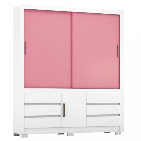 Imagem de Guarda Roupa Casal 3 Portas 6 Gavetas Flex Arbo Demobile