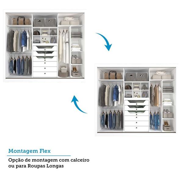 Imagem de Guarda-Roupa Casal 3 Portas MDF Aracruz Espresso Móveis