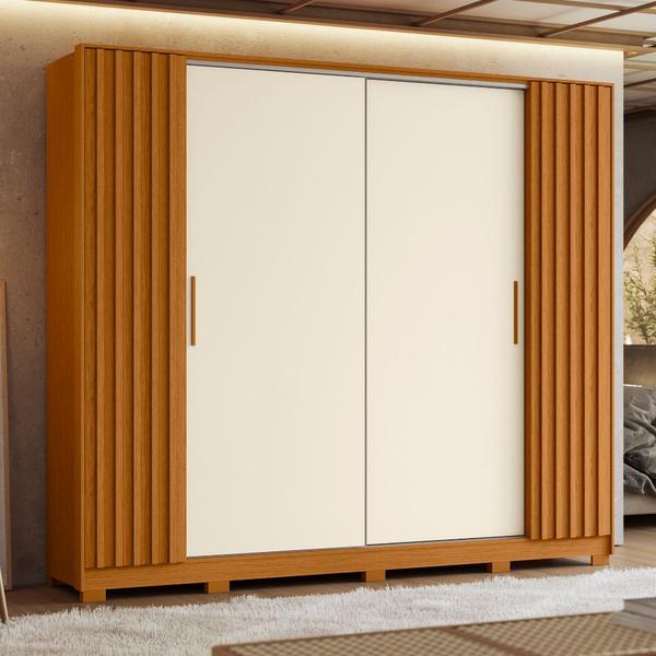 Imagem de Guarda Roupa Casal 4 Porta 4 Gav Jacarandá Flex Albatroz