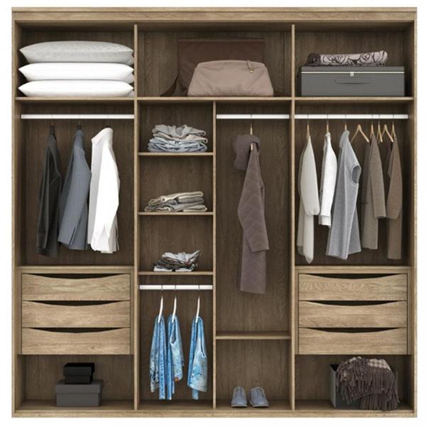 Imagem de Guarda Roupa Casal 6 Portas 100 MDF Originale Belmax