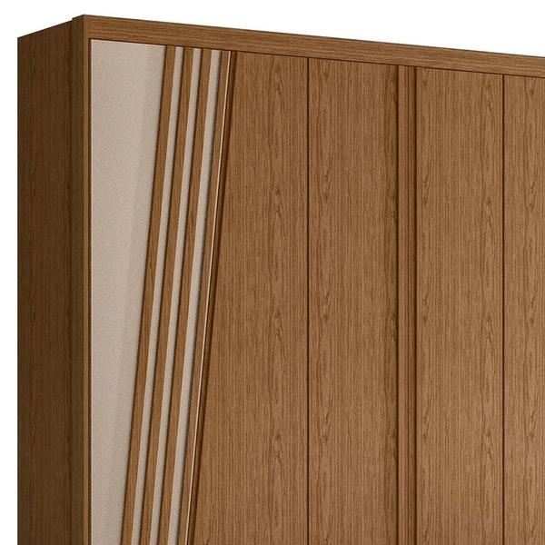 Imagem de Guarda Roupa Casal 6 Portas 240cm Ouro Verde Jatobá/Fendi - Albatroz