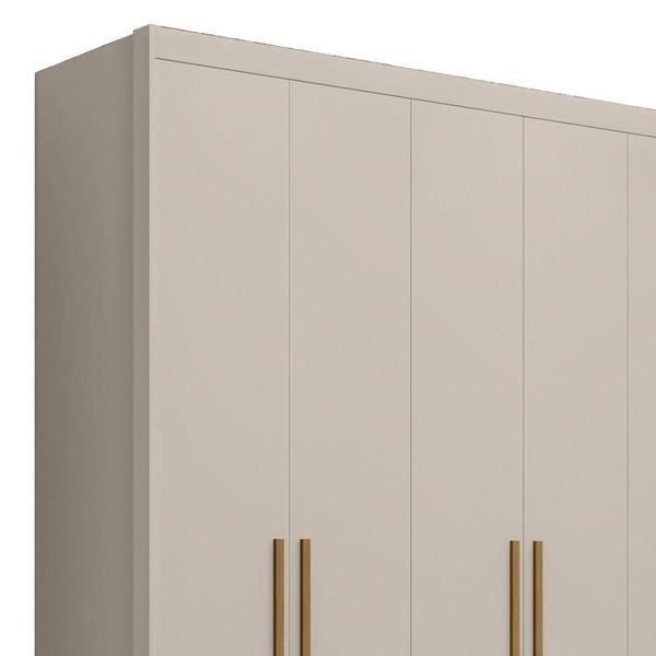 Imagem de Guarda Roupa Casal 6 Portas 3 Gavetas 233cm Dubai Fendi - Vlr Móveis