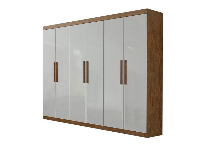 Imagem de Guarda Roupa Casal 6 Portas 4 Gavetas 100% Mdf Leblon D'doro 