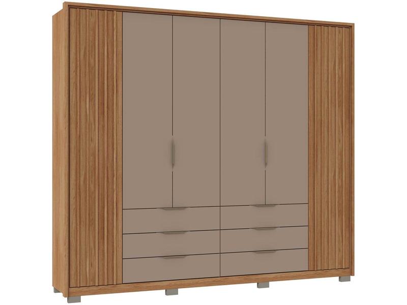 Guarda-roupa Casal 6 Portas 6 Gavetas - Caemmun Belize Guarda-roupa Casal 6 Portas 6 Gavetas - Caemmun Belize