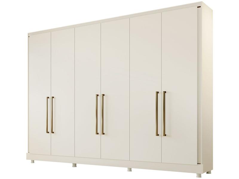 Guarda-roupa Casal 6 Portas 6 Gavetas - Made Marcs Apollo Guarda-roupa Casal 6 Portas 6 Gavetas - Made Marcs Apollo