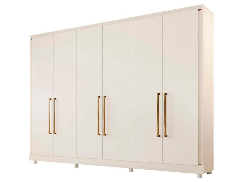Guarda-roupa Casal 6 Portas 6 Gavetas - Made Marcs Apollo