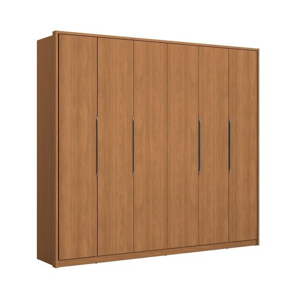 Guarda-roupa Casal 6 Portas Camarão 4 Gavetas Elegance - Guarda