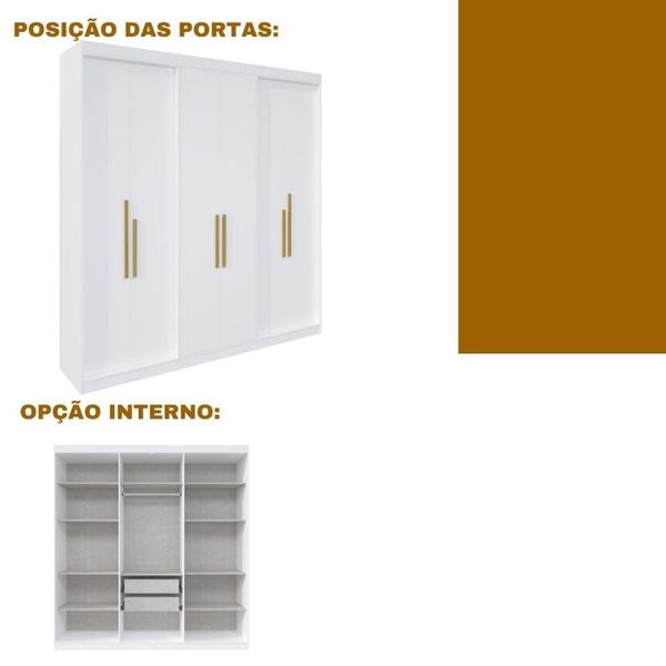 Imagem de Guarda Roupa Casal 6 Portas Lugano