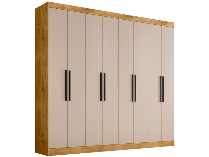 Guarda-roupa Casal 8 Portas 4 Gavetas - Araplac Porto Guarda-roupa Casal 8 Portas 4 Gavetas - Araplac Porto