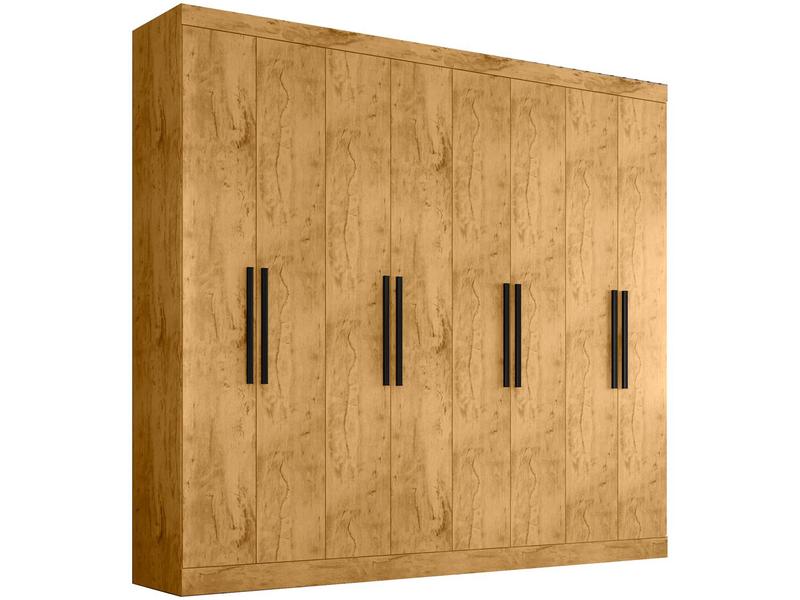 Guarda-roupa Casal 8 Portas 4 Gavetas Araplac - Porto