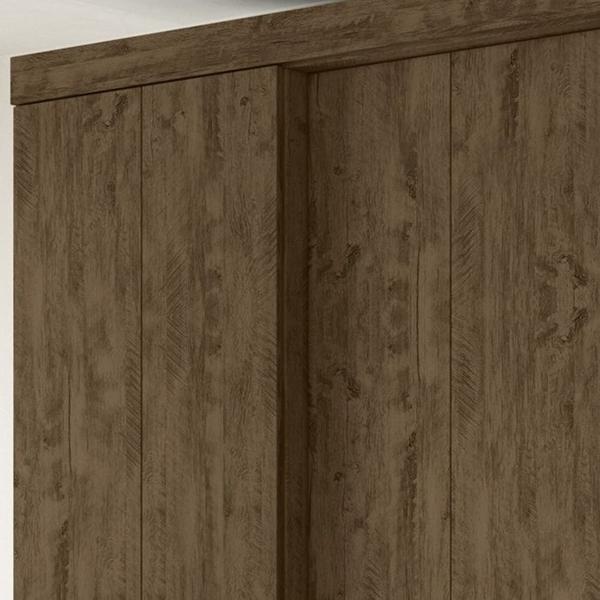 Imagem de Guarda Roupa Casal 8 Portas 9413 Castanho Wood Moval