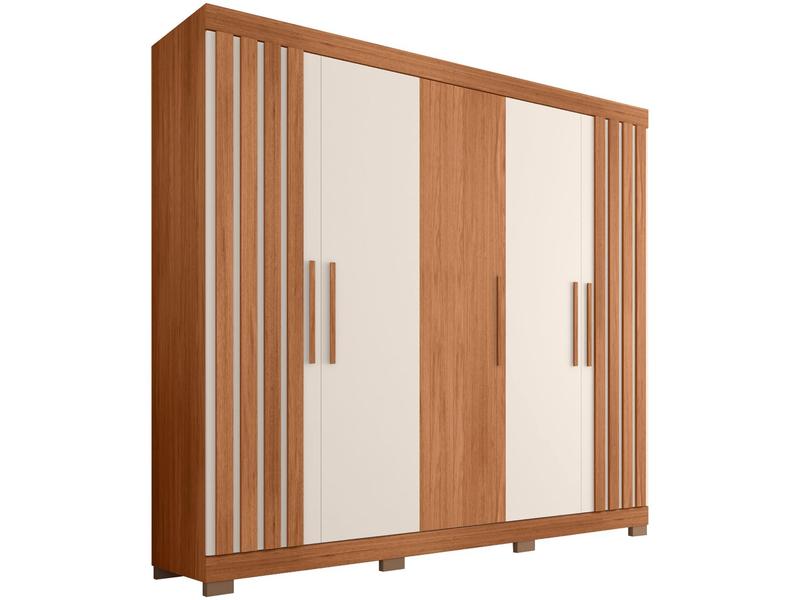 Guarda-roupa Casal com Sapateiro 5 Portas 2 Gavetas Caemmun Sophia Guarda-roupa Casal com Sapateiro 5 Portas 2 Gavetas Caemmun Sophia
