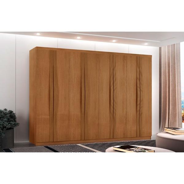 Imagem de Guarda Roupa Casal Dunas com 8 Portas e 4 Gavetas MDF Moderna