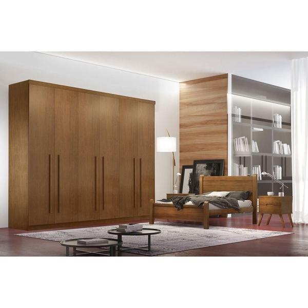 Imagem de Guarda Roupa Casal Encanto 100 Mdf 6 Portas E 4 Gaveta