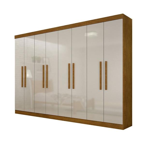 Guarda Roupa Casal Hera MDF 8 Portas e 4 Gavetas Rufato Guarda Roupa Casal Hera MDF 8 Portas e 4 Gavetas Rufato