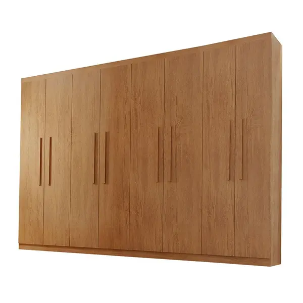 Guarda Roupa Casal Hera MDF 8 Portas e 4 Gavetas Rufato Guarda Roupa Casal Hera MDF 8 Portas e 4 Gavetas Rufato