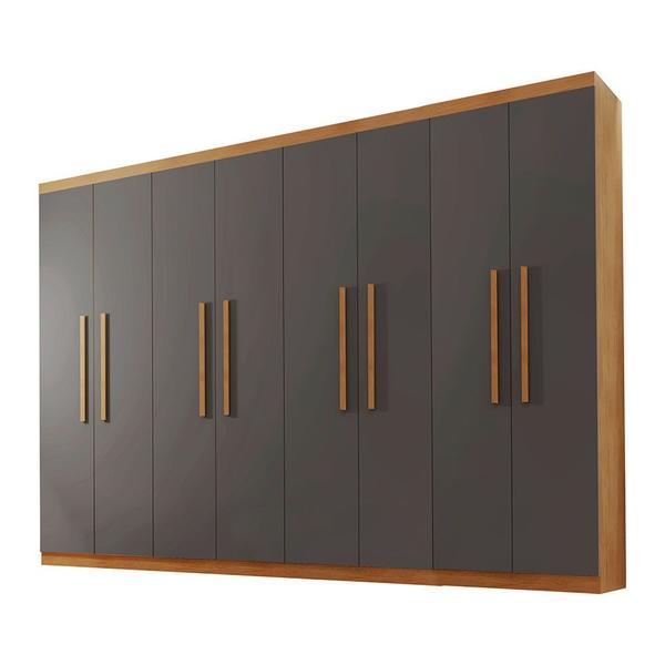 Guarda Roupa Casal Hera MDF 8 Portas e 4 Gavetas Rufato Guarda Roupa Casal Hera MDF 8 Portas e 4 Gavetas Rufato