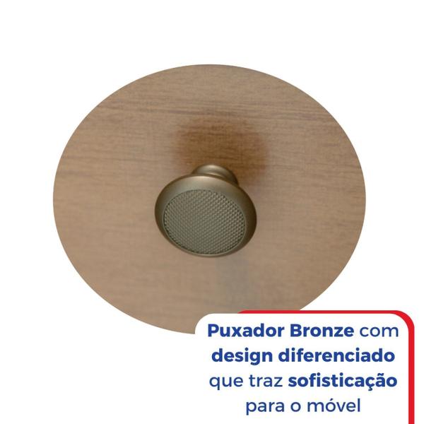 Imagem de Guarda-roupa Casal MDF 08 Portas Império