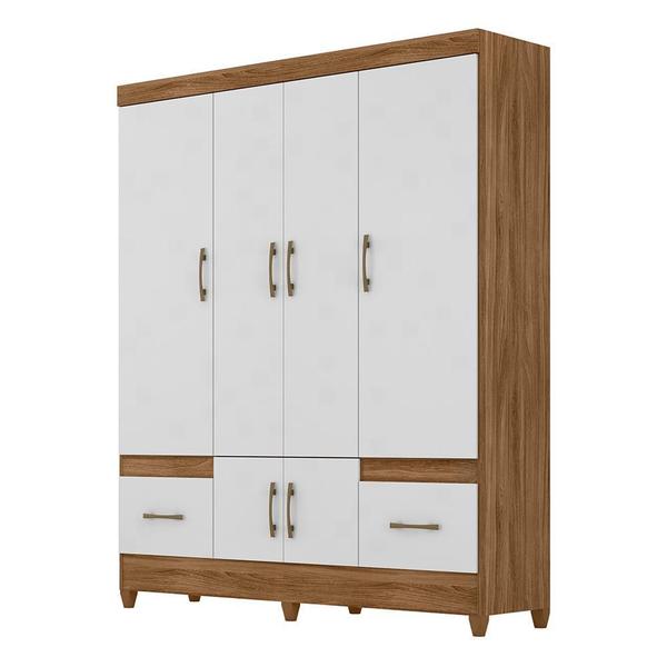 Imagem de Guarda Roupa Casal MS912 6 Portas e 2 Gavetas - Moval