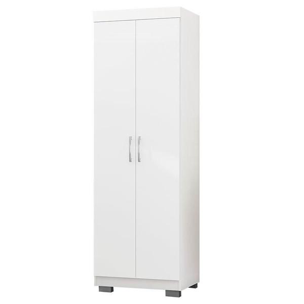 Imagem de Guarda Roupa Casal Prime 7000 e Multiuso 6020 Branco com New Pés - Araplac