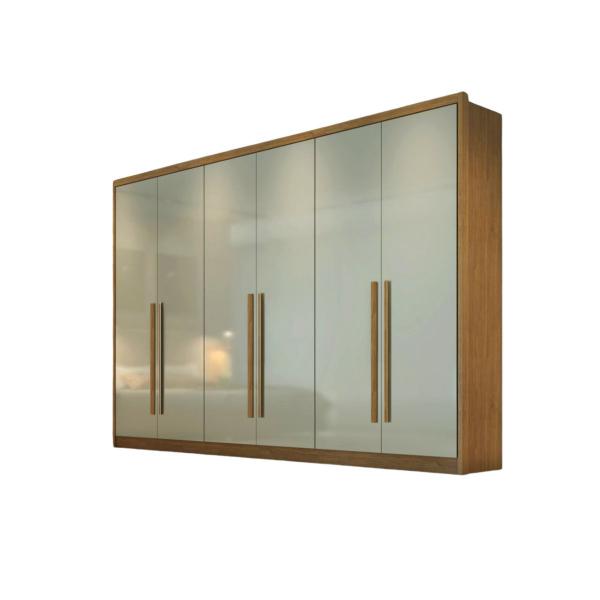 Imagem de Guarda Roupa Casal Robust 100% MDF 6 Portas 6 Gavetas - Novo Horizonte