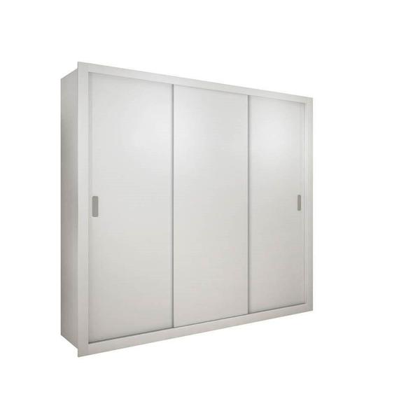 Imagem de Guarda Roupa Casal Veneza 3 Portas 4 Gavetas Rufato Branco