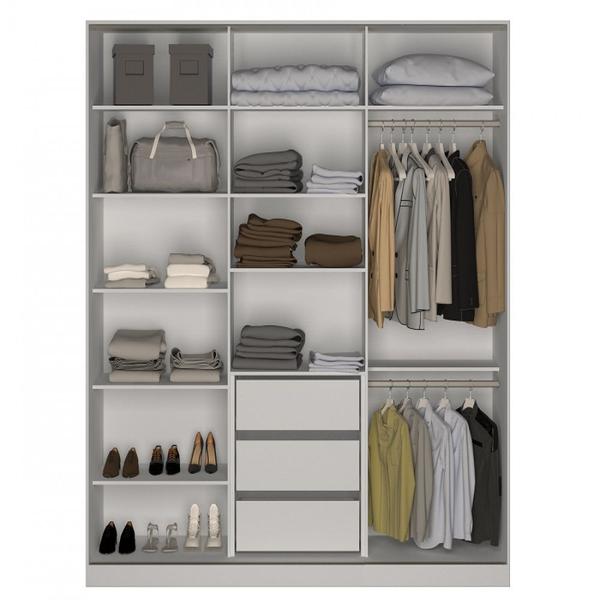 Imagem de Guarda Roupa Closet Bigg 3 Portas 1 Espelho Nova Mobile