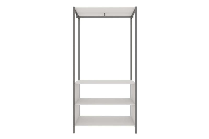 Imagem de Guarda-roupa Closet em MDF com base metálica