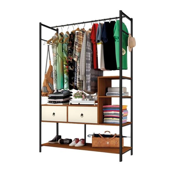 Imagem de Guarda Roupa Closet Industrial Modulado Mazzaro