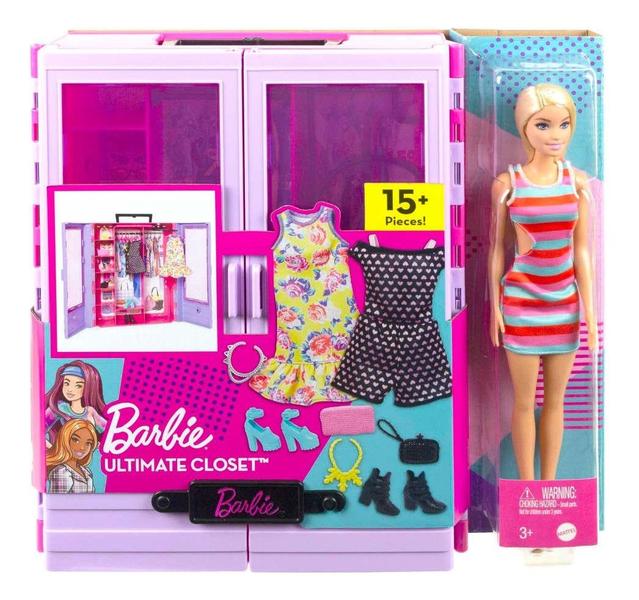 Imagem de Guarda Roupa Closet Perfeito Da Barbie Brinquedo Hjl66