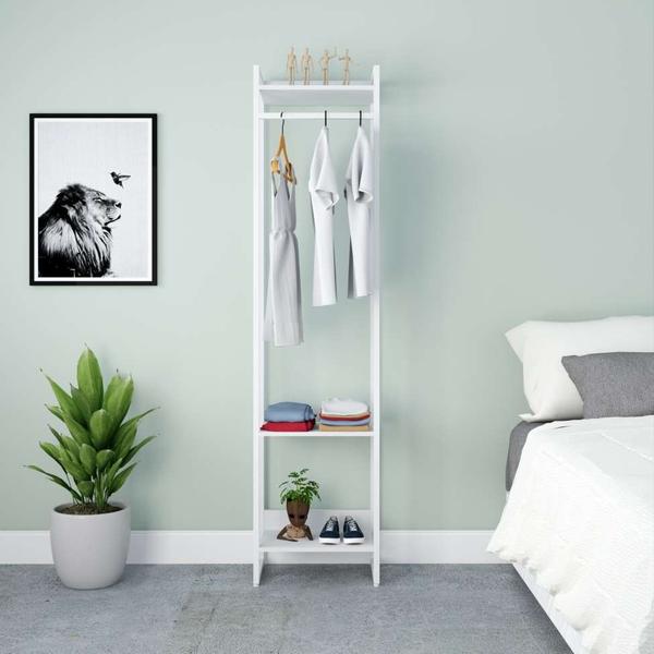 Imagem de Guarda-Roupa Closet Studio Branco 187x45 cm