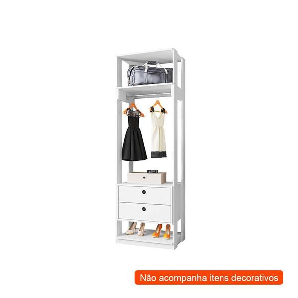 Imagem de Guarda-Roupa Closet Titan 2 GV Branco