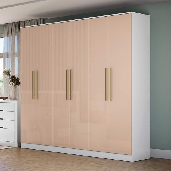 Imagem de Guarda Roupa Componível 6 portas 237cm N538 Linha Modulado Adapt Kappesberg