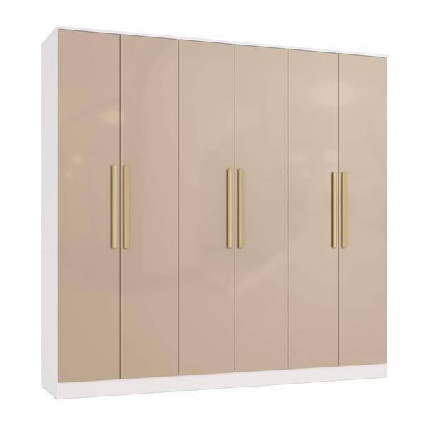 Imagem de Guarda Roupa Componível 6 portas 237cm N538 Linha Modulado Adapt Kappesberg