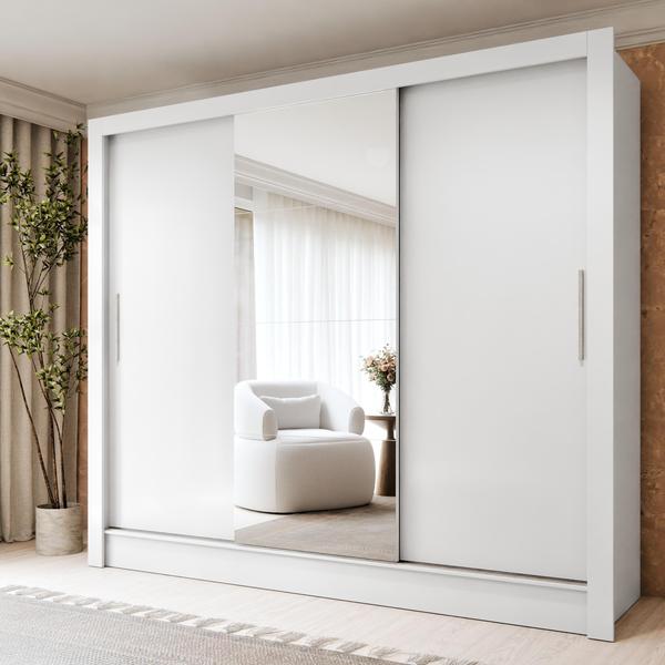 Guarda Roupa Mobili Plus Roupeiro Com 3 Portas E 3 Gavetas - Mobili Mobili Guarda Roupa Mobili Plus Roupeiro Com 3 Portas E 3 Gavetas - Mobili Mobili