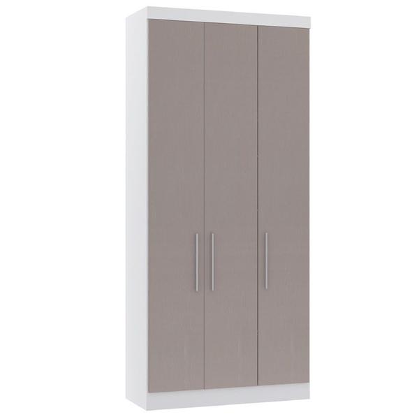 Imagem de Guarda Roupa Modulado 101,50cm 3 Portas Alpes Luciane Móveis