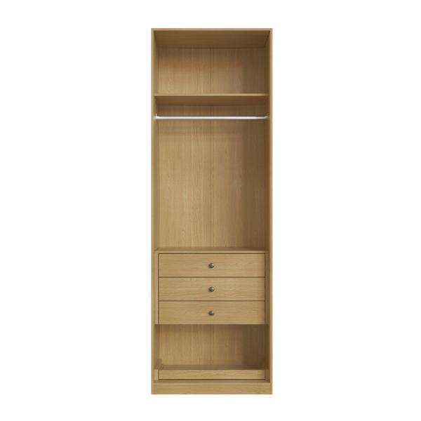 Imagem de Guarda-roupa Modulado 2 Portas 3 Gavetas 100% Mdf Infinity