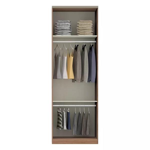 Imagem de Guarda Roupa Modulado 2 Portas 79cm Connect Luciane Móveis