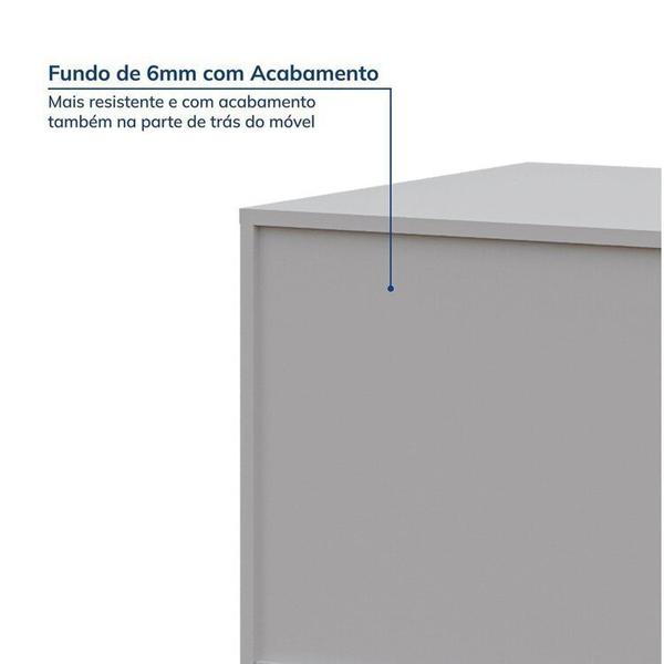 Imagem de Guarda-roupa Modulado 3 Peças sem Portas Jade Cabecasa Madeiramadeira