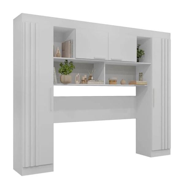 Imagem de Guarda-roupa Modulado 4 Portas Apolo -Sallêto - Branco