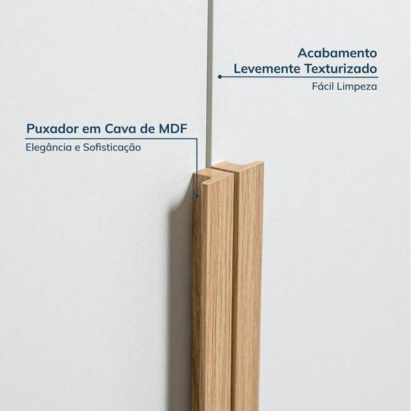 Imagem de Guarda-roupa Modulado 6 Peças 12 Portas Jade Cabecasa Madeiramadeira