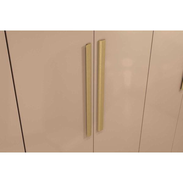 Imagem de Guarda Roupa Modulado Adapt N534 c/ 2 Portas Branco/Macadamia - Kappesberg