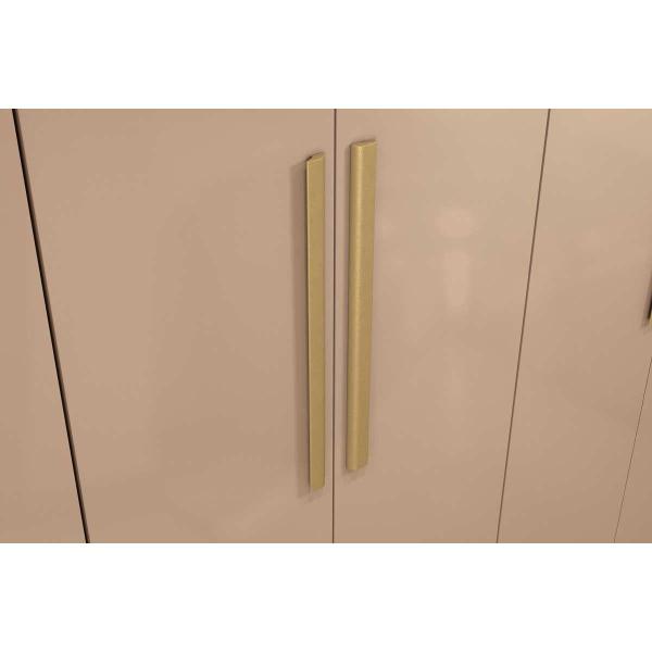 Imagem de Guarda Roupa Modulado Adapt N535 c/ 2 Portas e 2 Gavetas Branco/Macadamia - Kappesberg